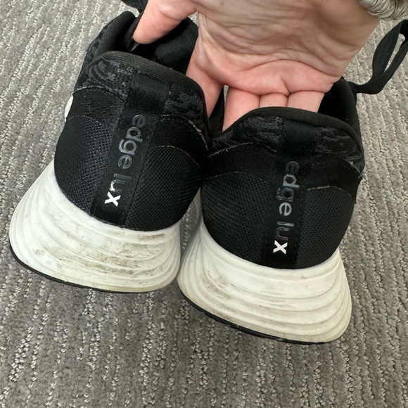 Adidas Edge Lux 3 "Core Black/Carbon" Running Shoe, Size 8.5 - Picture 11 of 11